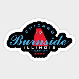 Burnside / Chicago Sticker